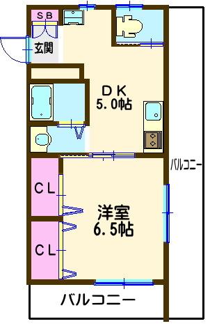上池台マンション（1210） 間取り図画像