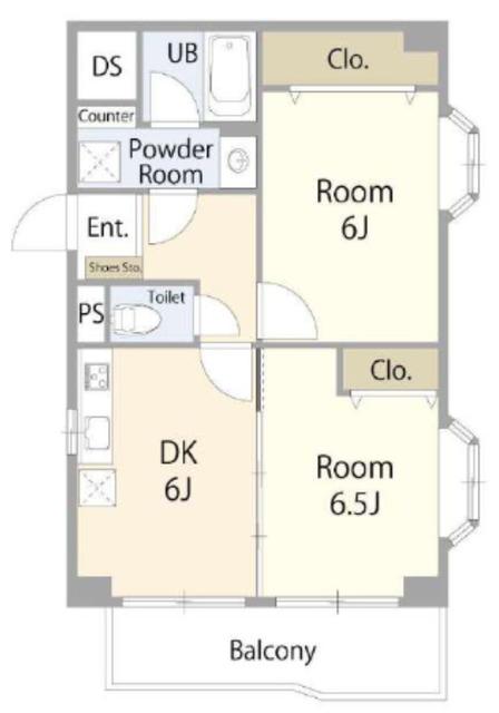ライオンズマンション西中延（301） 間取り図画像