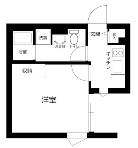 中延　Ｈｉｌｌｚ（203） 間取り図画像