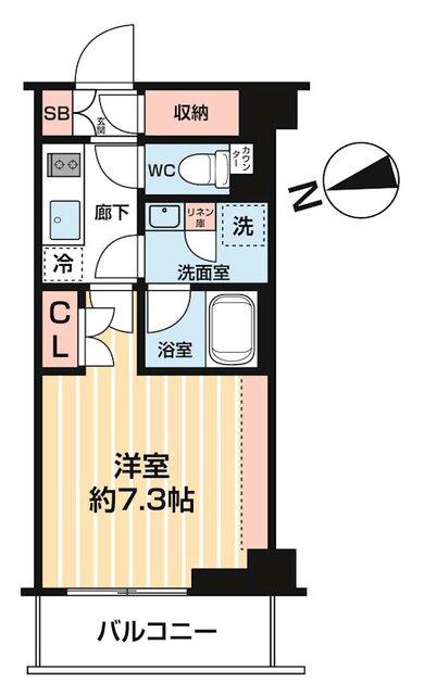 ブライズ西大井DUE（208） 間取り図画像
