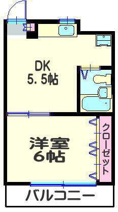 ウエストコーポラス（105） 間取り図画像