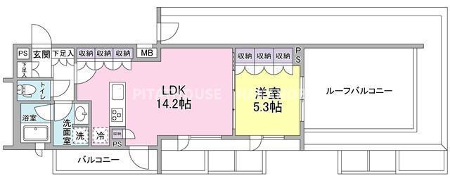 スタイリオ中延Ⅱウエスト（502） 間取り図画像