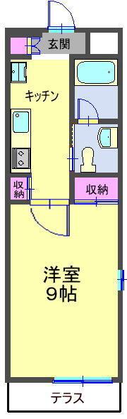 品川区豊町マンション 間取り図画像
