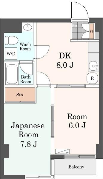 ノアール（410） 間取り図画像