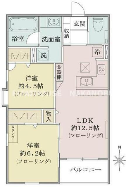 ウッドヴィラ西馬込（104） 間取り図画像