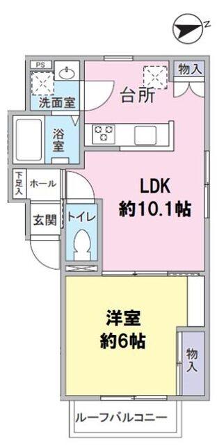 カーサ・ササキ（202） 間取り図画像