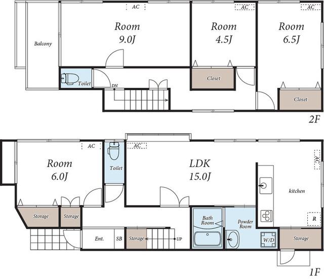 アイディ御殿山ヒルズファースト　アネックス 間取り図画像