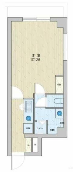 品川区西五反田マンション 間取り図画像