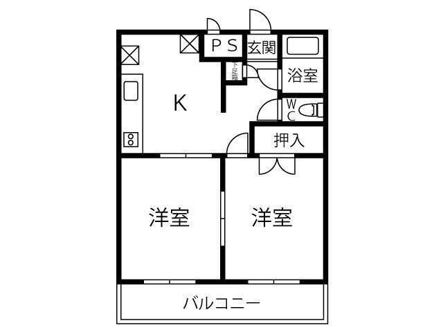 ＳｕｎＶｉｓｔａ池上（101） 間取り図画像