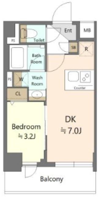 SHOKEN Residence西馬込（303） 間取り図画像