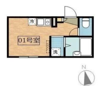 Ｇｒａｃｅ中延（201） 間取り図画像