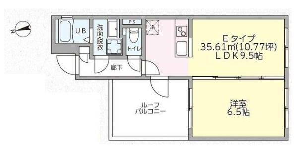 ミッド・スプレッド 間取り図画像
