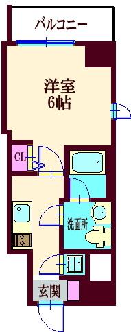 ビィ・フォルマ中延（403） 間取り図画像