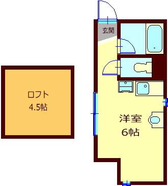 チャルテ西品川（302） 間取り図画像