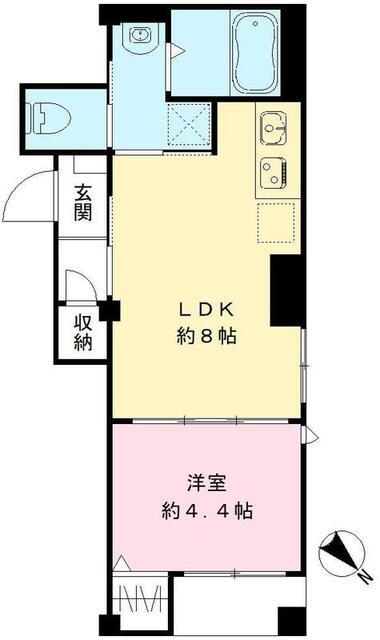 Ｒａｃｉｎｅ神明（101） 間取り図画像