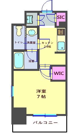 APRICOT GARDEN（702） 間取り図画像