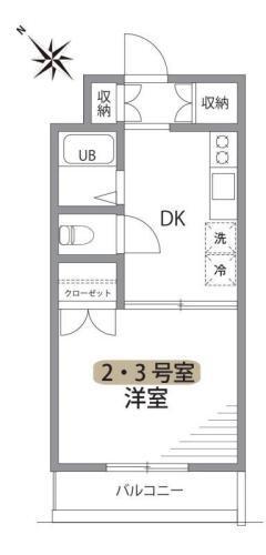ファミール石川台 間取り図画像