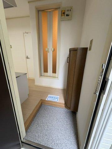 品川区豊町アパート 玄関