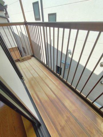 品川区旗の台アパート バルコニー