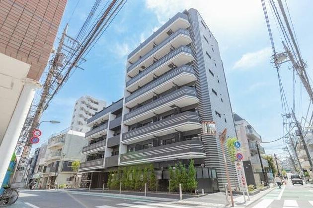 中延駅より徒歩4分 築2年10ヶ月 8階建の賃貸物件