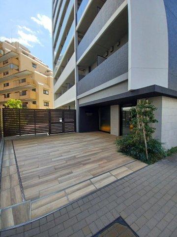 品川区平塚マンション エントランス