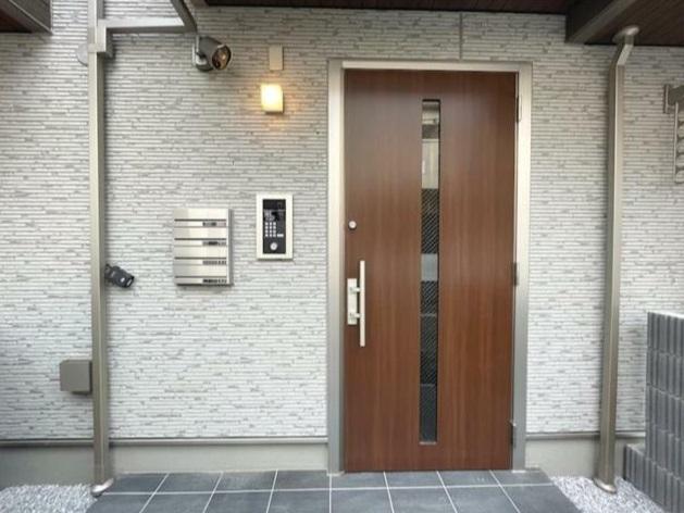 品川区旗の台アパート エントランス