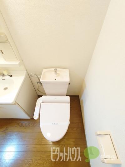 徳島市昭和町アパート トイレ