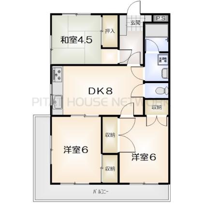  間取り図写真