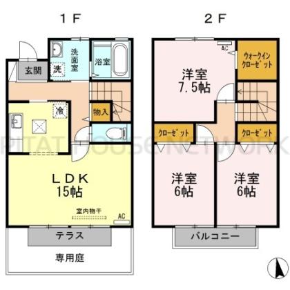  間取り図写真