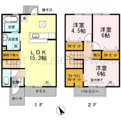  間取り図写真