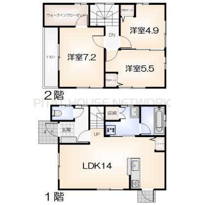  間取り図写真