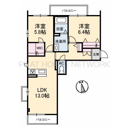  間取り図写真