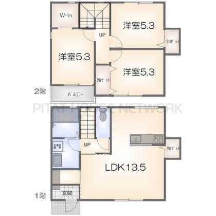  間取り図写真