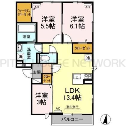  間取り図写真