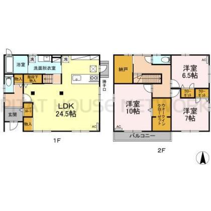  間取り図写真