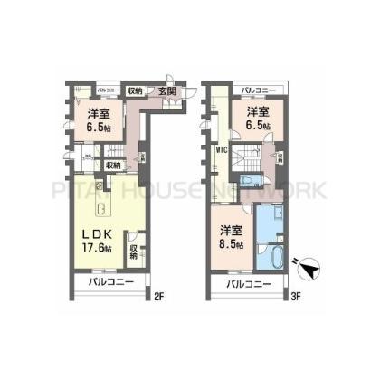 間取り図写真