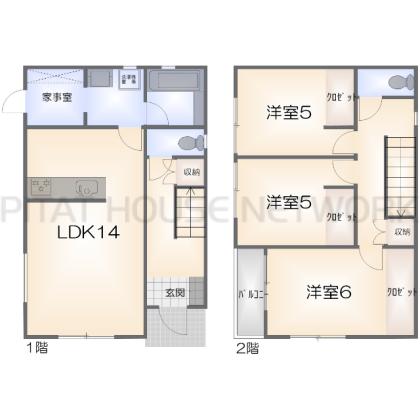  間取り図写真
