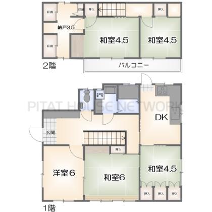  間取り図写真