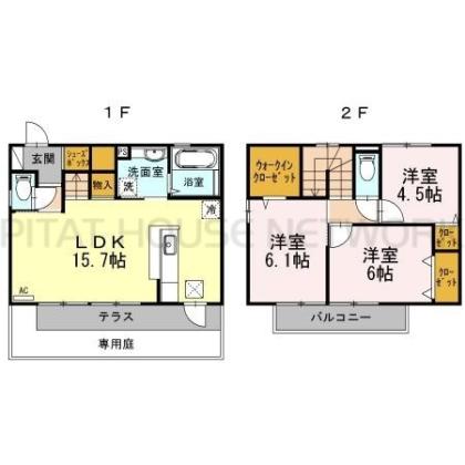  間取り図写真