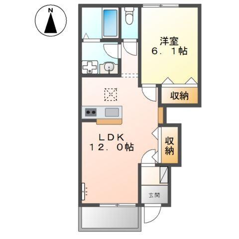 カネイコート日開野Ⅱ 間取り図画像