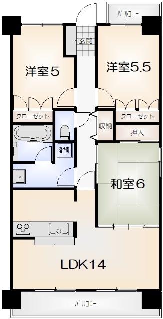  間取り図写真