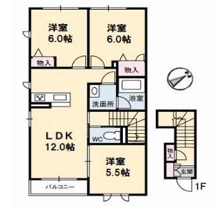  間取り図写真