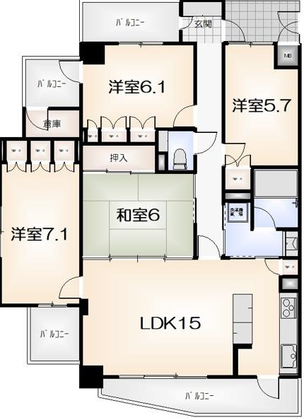  間取り図写真