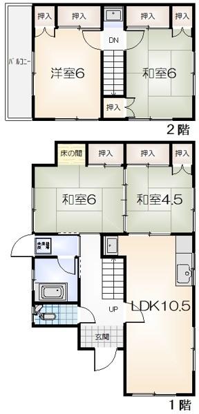  間取り図写真