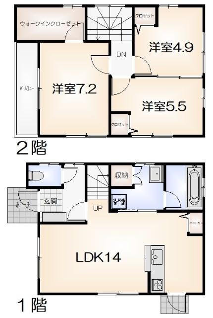  間取り図写真