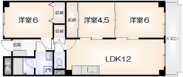  間取り図写真