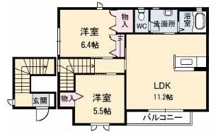  間取り図写真