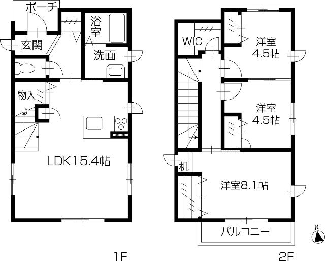  間取り図写真