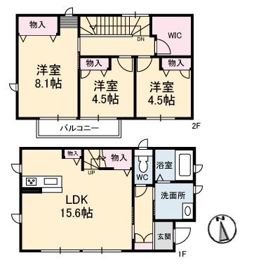 戸建の3LDK♪