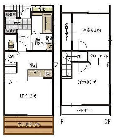Ｓｑｕａｒｅ　Ｖｉｌｌａｇｅ　南昭和 間取り図画像